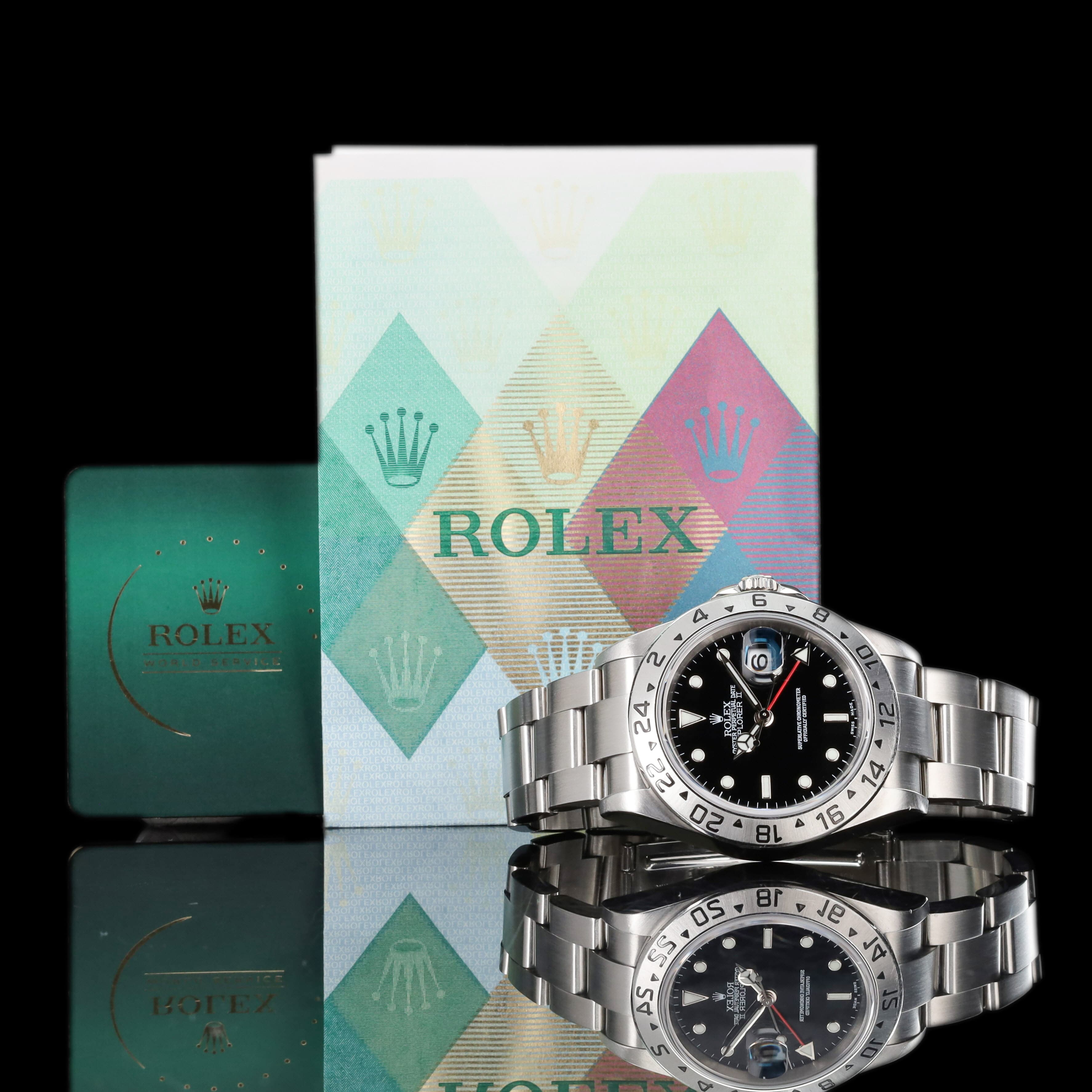 Rolex Explorer II Black Dial
