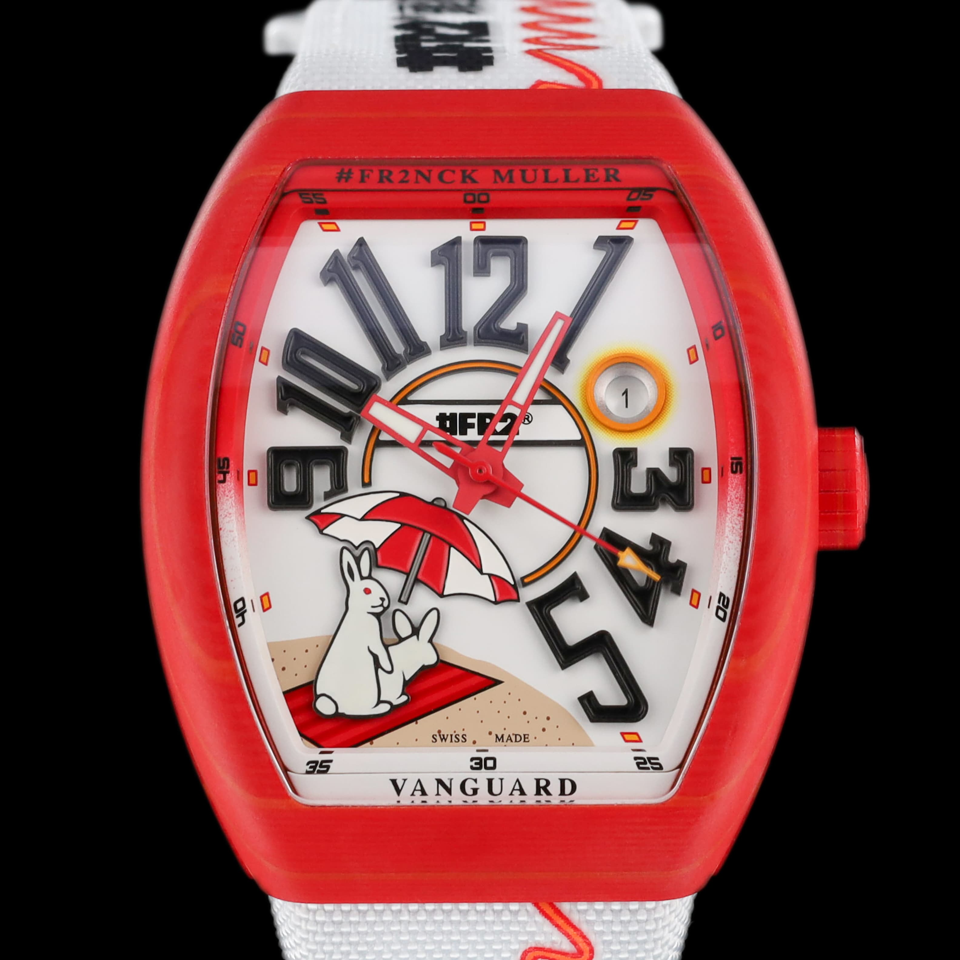 Franck Muller Vanguard Beach Red - Fxxking Rabbits