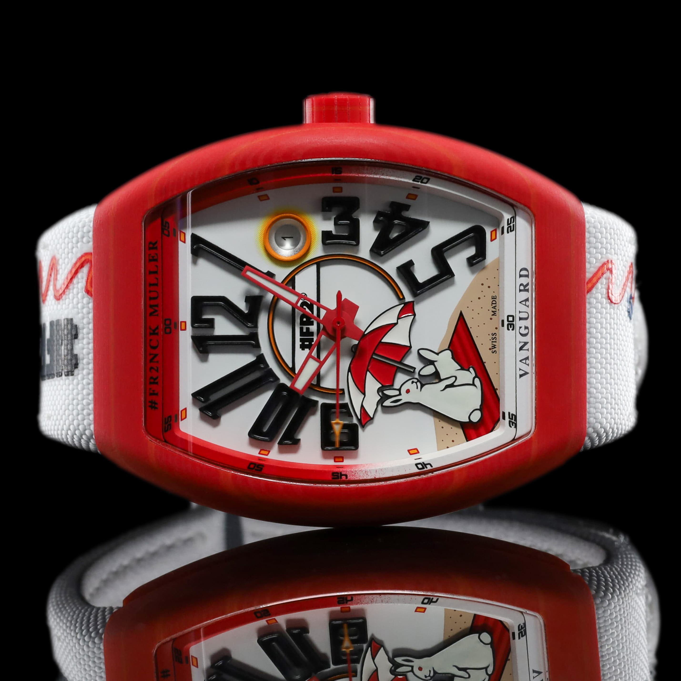 Franck Muller Vanguard Beach Red - Fxxking Rabbits